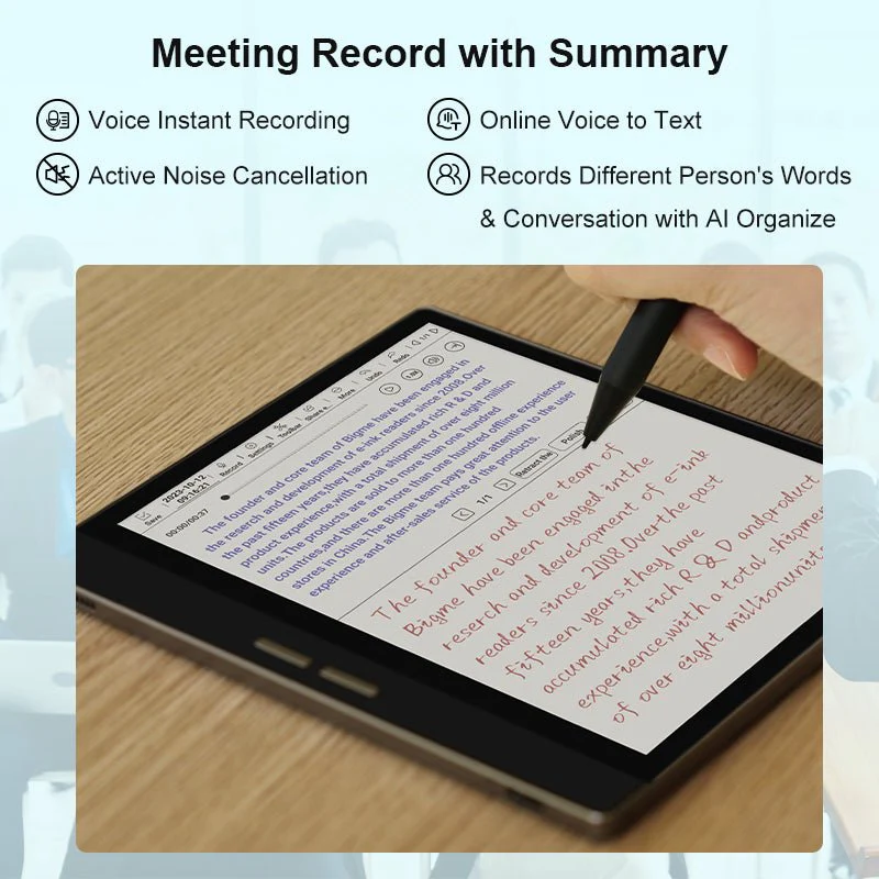 Bigme 7'' B751C Color Epaper notepad with Android 11 OS - Image 14