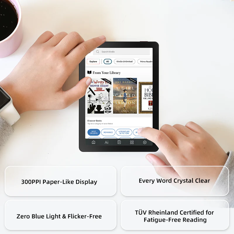 Bigme B6 6inch Color ebook reader 2+32GB storage with Android 14OS - Image 3