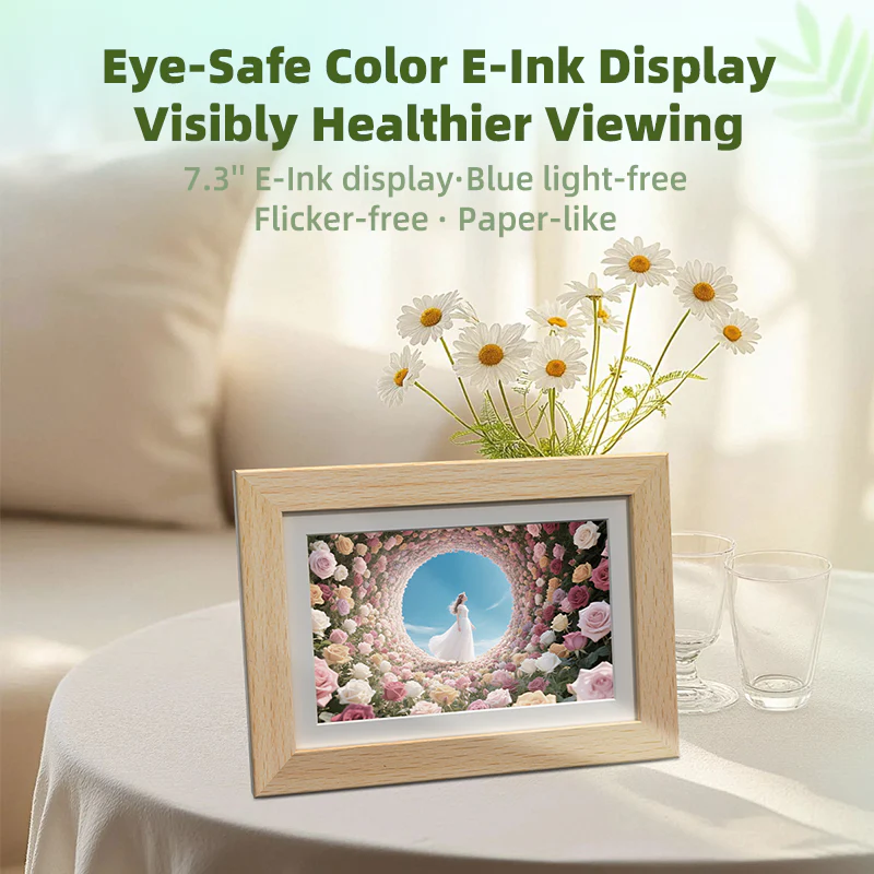 Bigme F7 7.3 Inch WiFi Digital Color E-ink Picture Frame - Image 13
