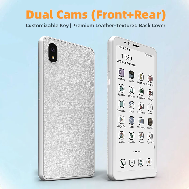 Bigme  4G color ePaper smartphone Hibreak S with Android 14 OS - Image 3
